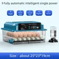 Incubateur automatique 9 à 24 œufs petit modèle – Color 9 Egg Single Power