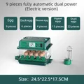 Incubateur automatique 9 à 36 œufs double alimentation – Color 9 Egg Dual Power