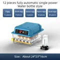 Incubateur automatique 9 à 36 œufs pour volailles – Color 12 Eggs Single Power