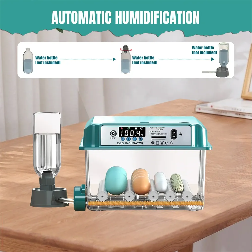 Incubateur d'œufs 16 à 120 unités automatique