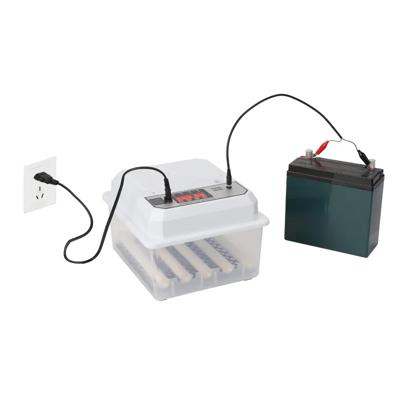 Incubateur d'œufs 16 unités double alimentation