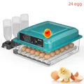 Incubateur d'œufs intelligent retournement automatique – Couleur 24 egg