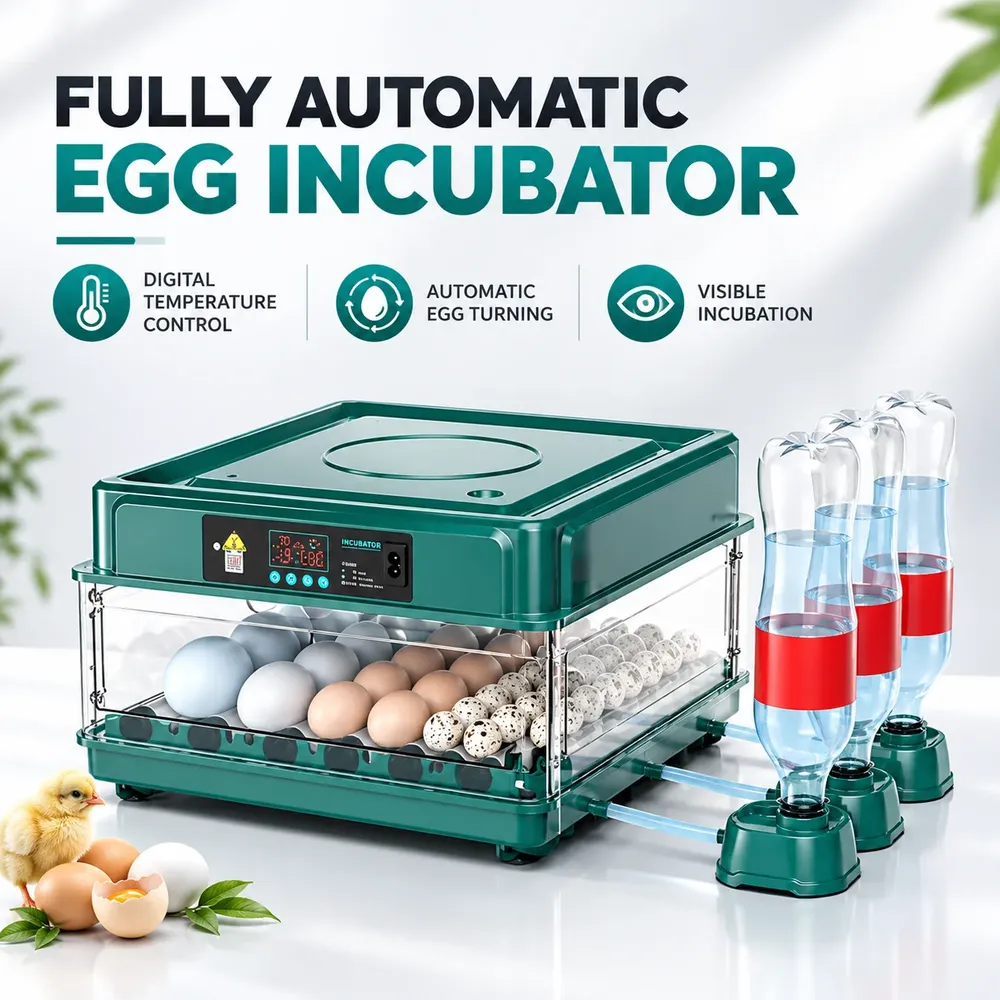 Incubateur œufs 10 à 36 œufs retourneur automatique élevage