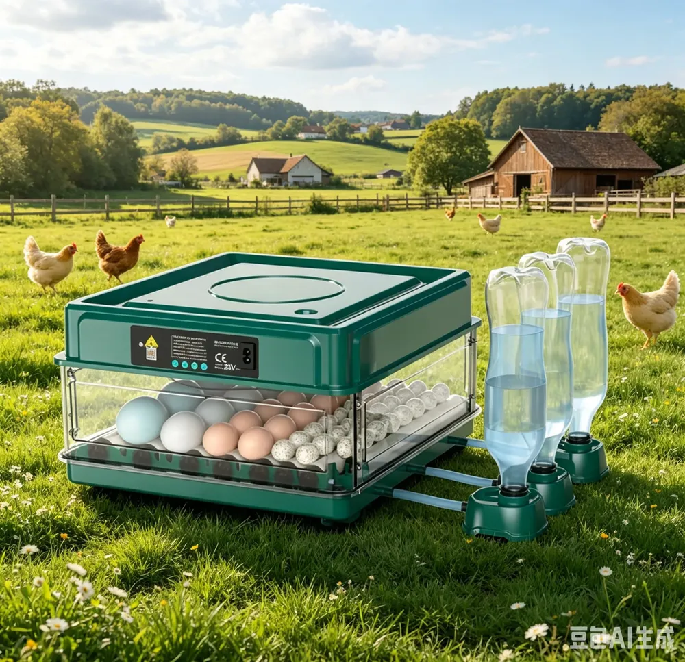 Incubateur œufs 10 à 36 œufs retourneur automatique élevage
