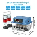 Incubateur œufs 12 à 24 œufs retournement ajout eau automatique – Couleur 24 Eggs