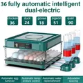 Incubateur œufs 15 à 36 œufs tiroir retournement automatique – Couleur 36 Eggs