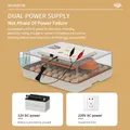 Incubateur œufs 56 œufs contrôle température humidité double alimentation – 5