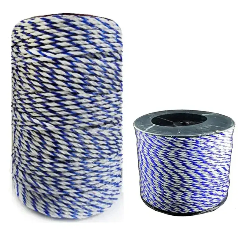 Isolateur clôture polyfil 200m acier inoxydable pour jardin