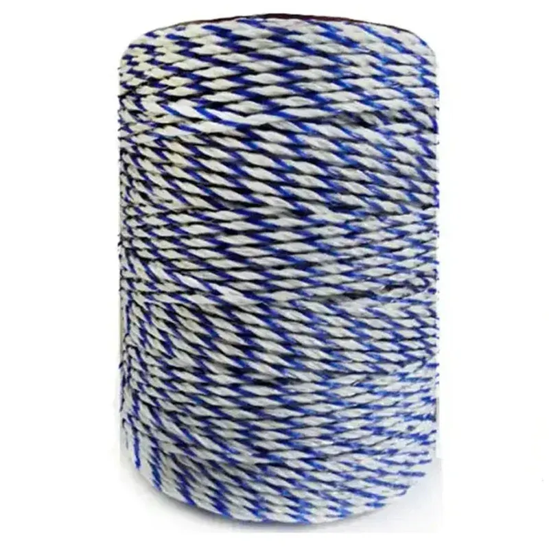 Isolateur clôture polyfil 200m acier inoxydable pour jardin