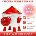 Kit abreuvoir 8L et mangeoire 6L pour poulets de jardin – 1