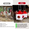 Kit abreuvoir 8L et mangeoire 6L pour poulets de jardin – 4