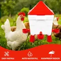 Kit abreuvoir 8L et mangeoire 6L pour poulets de jardin – 5