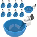 Kit abreuvoir automatique pour volaille lot de 5 à 10 – Couleur blue 10pcs
