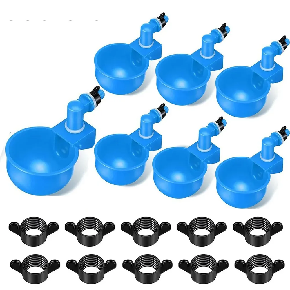 Kit de 2 à 20 tasses à eau automatiques pour volailles