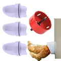Kit de mangeoire à gravité pour volailles 1 à 10 pièces – Color 3 Ports 1 Hole saw