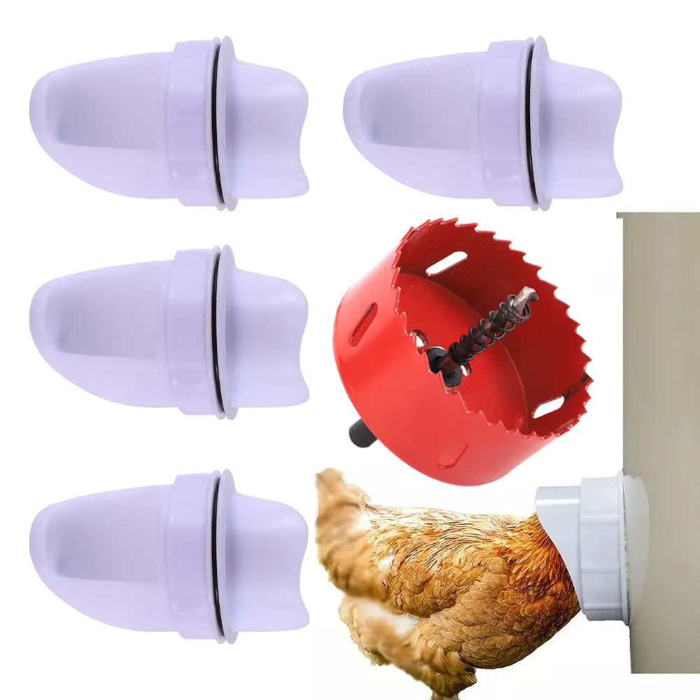 Kit de mangeoire à gravité pour volailles 1 à 10 pièces