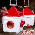 Kit mangeoire 6L et abreuvoir 8L pour poulets de jardin – 1