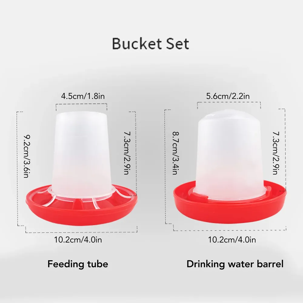 Kit mangeoire et abreuvoir automatique pour poussins