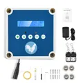 Kit porte automatique poulailler capteur lumière minuterie – Couleur Blue