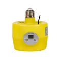 Lampe chauffante 150W avec thermostat pour animaux de ferme – Couleur Yellow Lamp