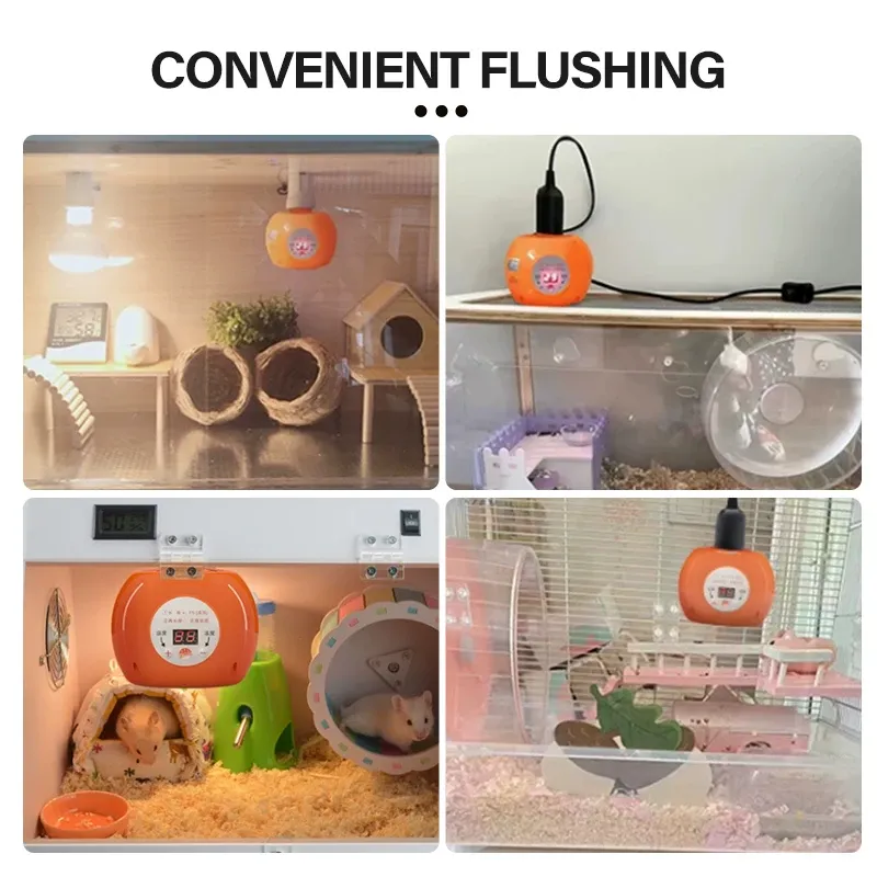 Lampe chauffante 220V pour poulailler et reptiles