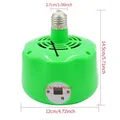Lampe chauffante 220V pour poulailler et reptiles – Couleur Green