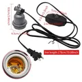 Lampe chauffante 220V pour poulailler et reptiles – Couleur switch