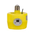 Lampe chauffante à air chaud pour poulailler et reptiles – Couleur yellow