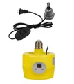 Lampe chauffante à air chaud pour poulailler et reptiles – Couleur yellow and switch