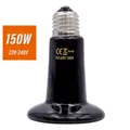Lampe chauffante céramique 25 à 200W pour reptiles et animaux – Couleur 150W