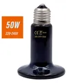 Lampe chauffante céramique 25 à 200W pour reptiles et animaux – Couleur 50W