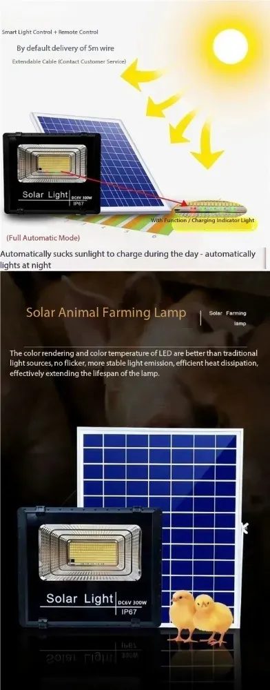 Lampe chauffante ferme avec thermostat pour poulailler porcelets