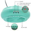 Lampe chauffante intelligente pour couveuse de volaille 220V – 4