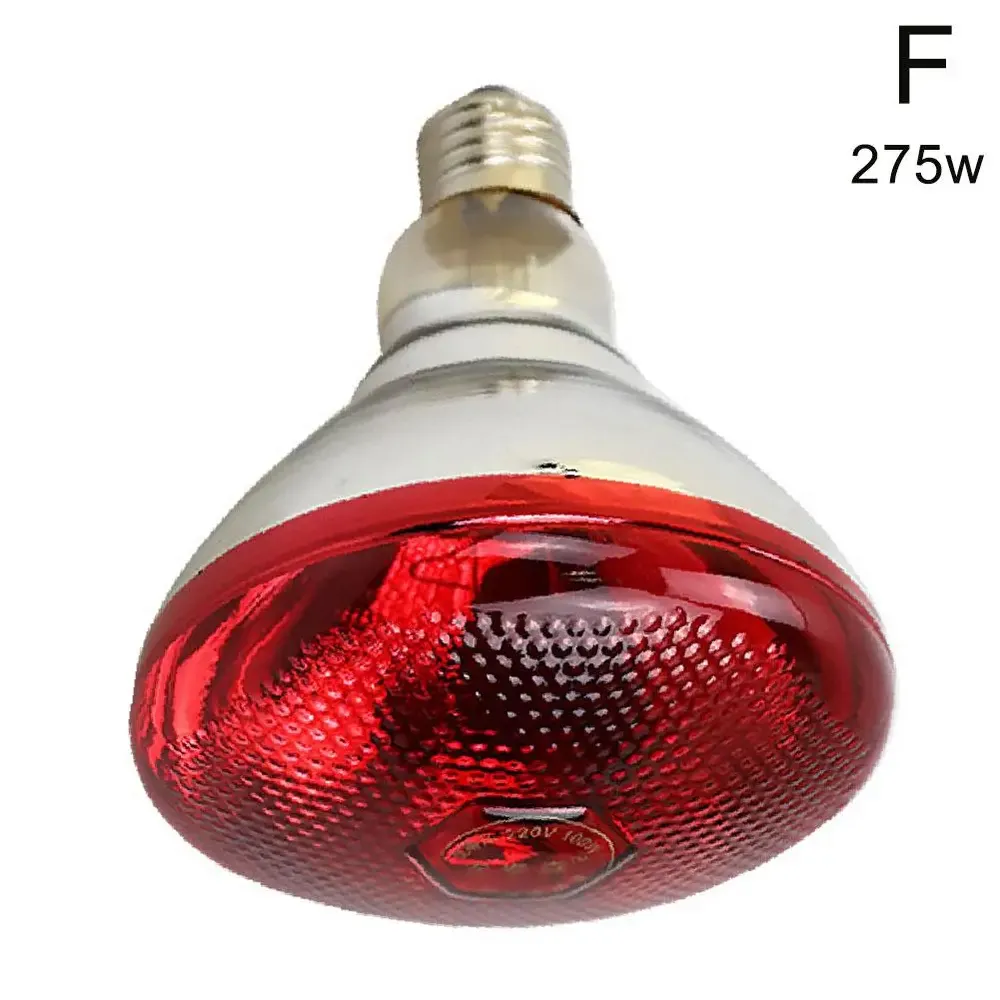 Lampe chauffante rouge 100 à 275W pour reptiles amphibiens