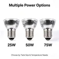 Lampe chauffante UVA UVB 25 à 75W pour reptiles et poussins – 4