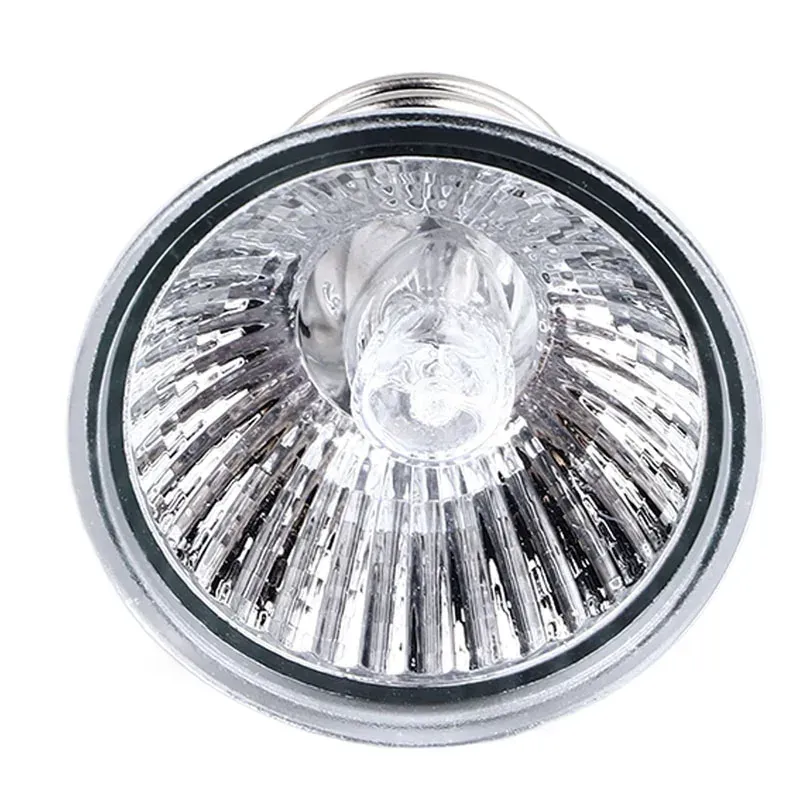 Lampe chauffante UVA UVB 25 à 75W pour reptiles et poussins