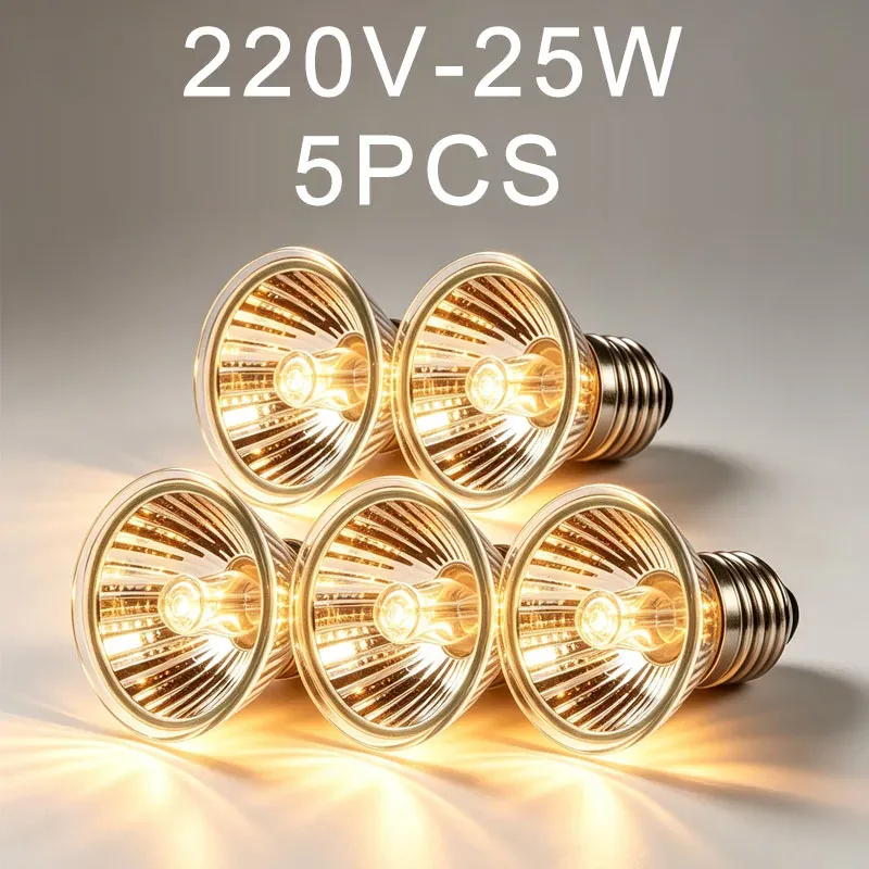 Lampe chauffante UVA UVB 25 à 75W pour reptiles et poussins
