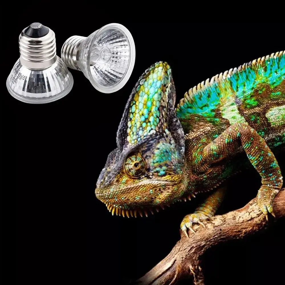 Lampe thermique UVA UVB 20 à 75W pour reptiles et animaux