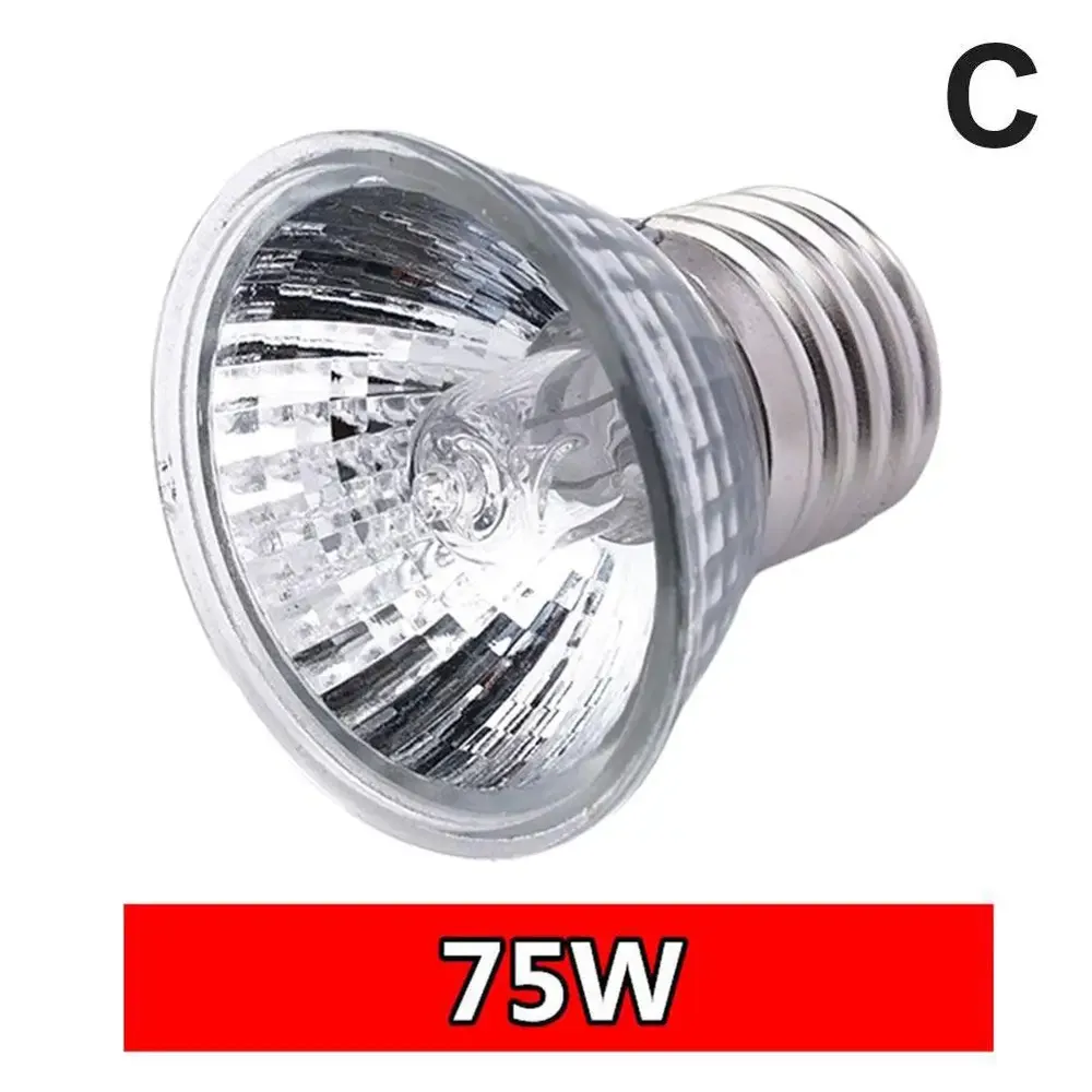 Lampe thermique UVA UVB 20 à 75W pour reptiles et animaux