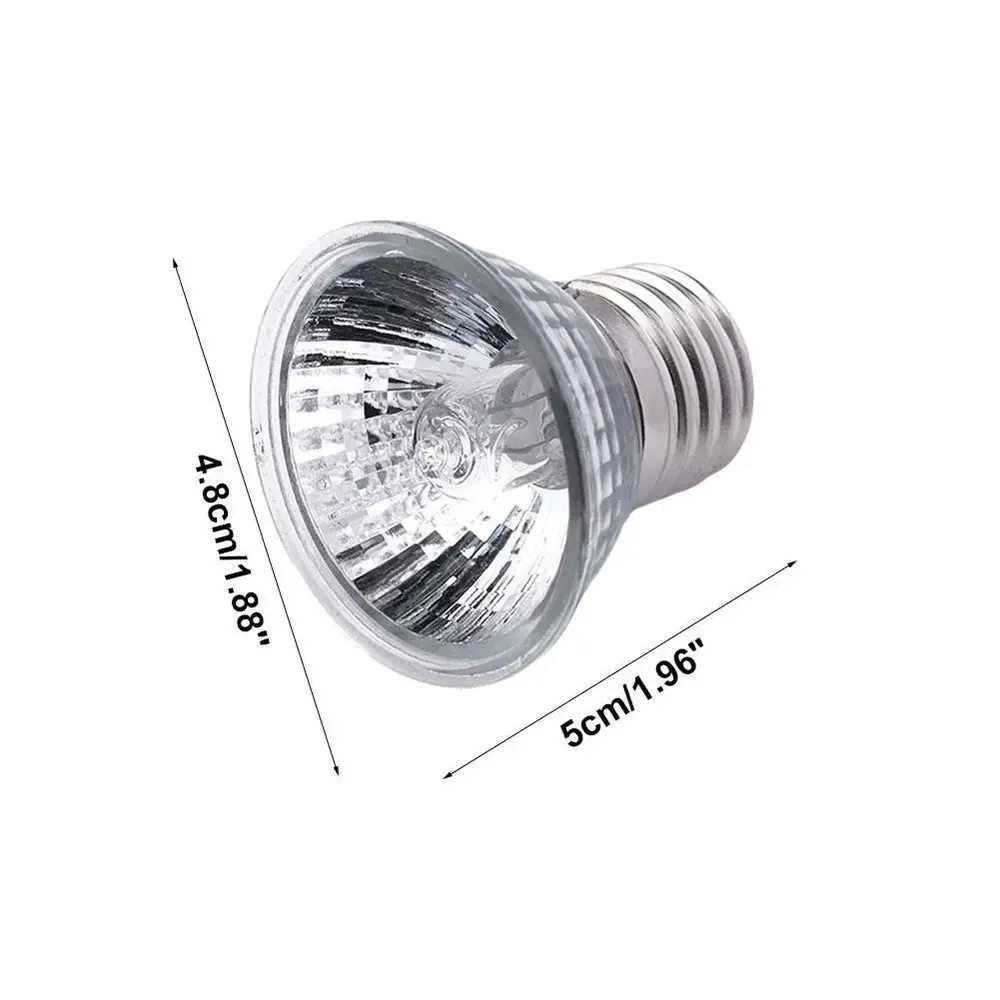 Lampe thermique UVA UVB 20 à 75W pour reptiles et animaux