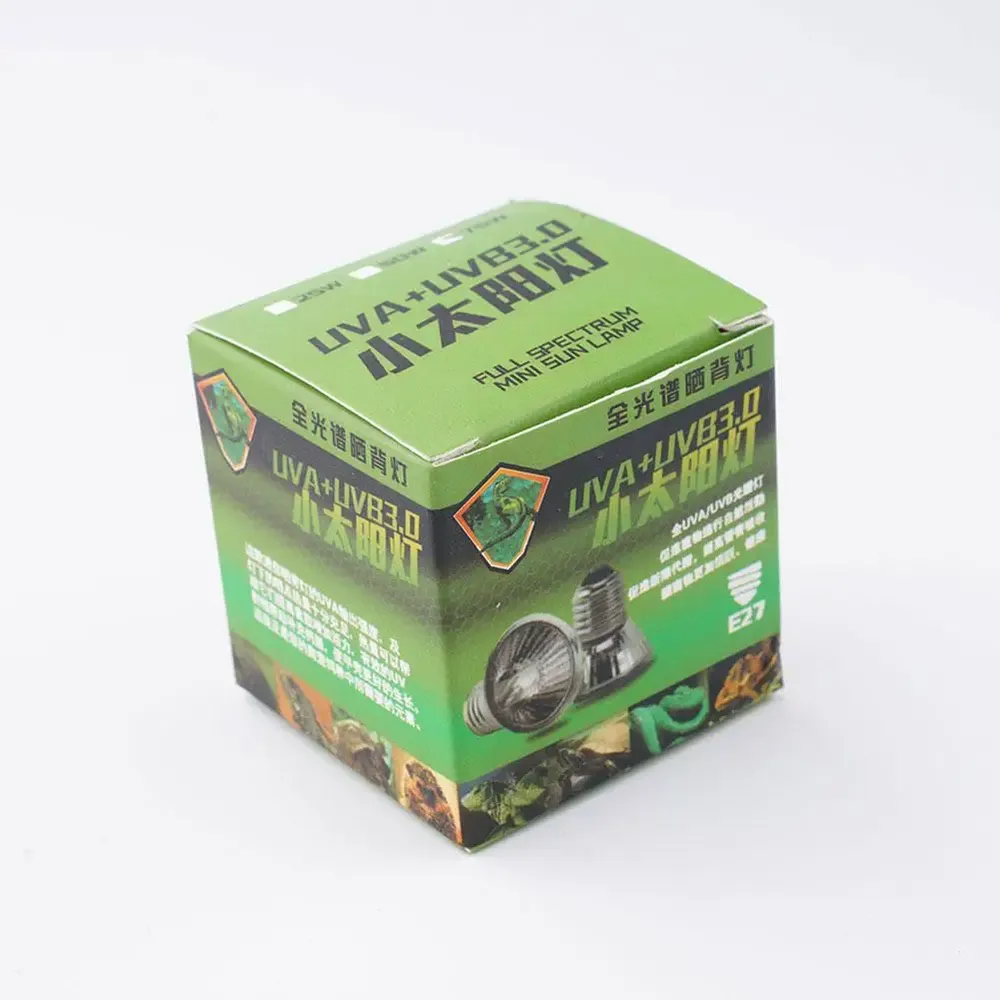 Lampe thermique UVA UVB 20 à 75W pour reptiles et animaux