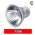 Lampe thermique UVA UVB 20 à 75W pour reptiles et animaux – Couleur Kaki foncé (3)