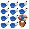 Lot de 10 abreuvoirs automatiques bleus pour poulets – 3