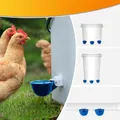Lot de 10 abreuvoirs automatiques bleus pour poulets – 5
