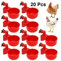 Lot de 10 ou 20 bols à eau automatiques pour volailles – Couleur 20 Pcs