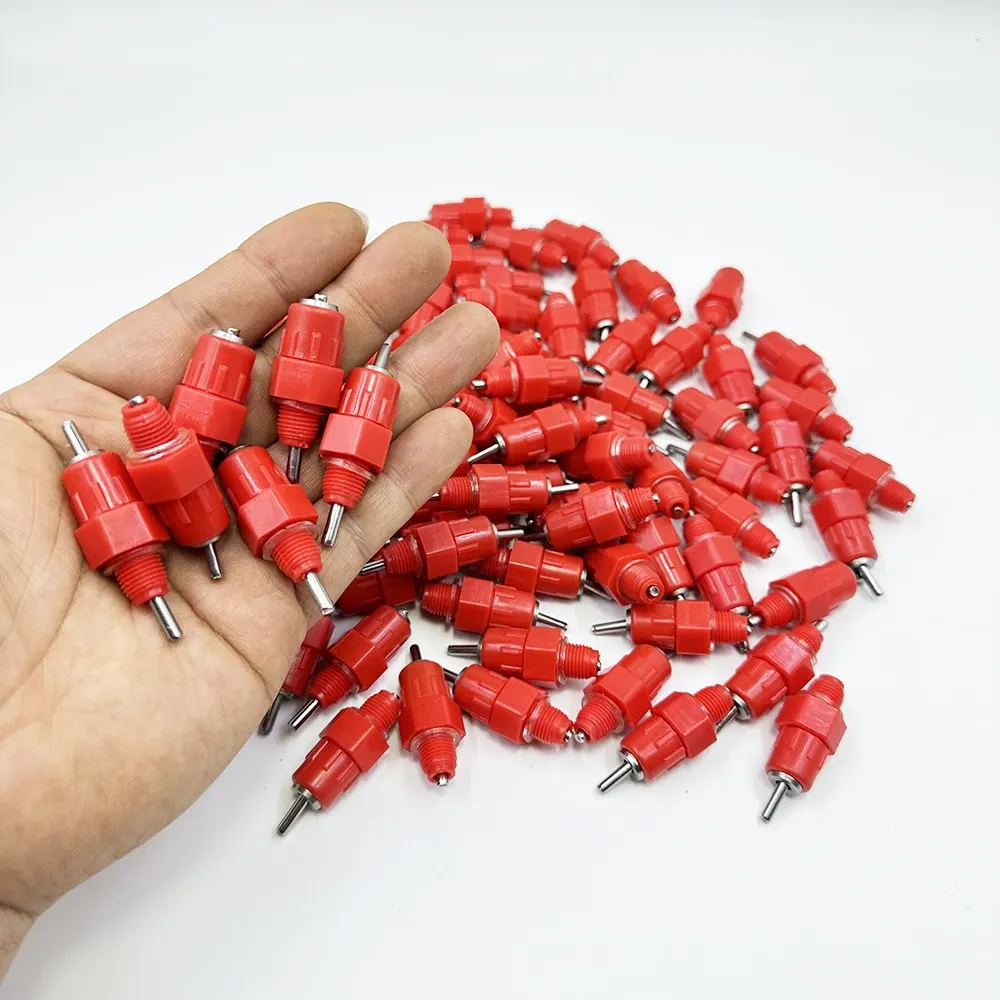 Lot de 100 tétines abreuvoir automatiques pour volailles
