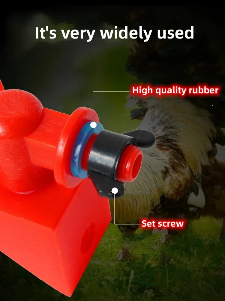 Lot de 2 à 6 gobelets abreuvoir automatiques pour volailles
