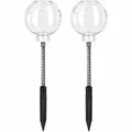 Lot de 2 mangeoires à céréales avec piquet de sol 40 cm – 8