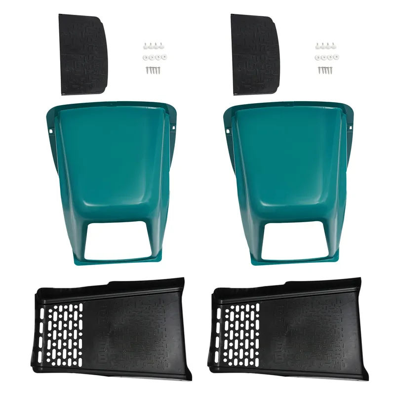 Lot de 2 nichoirs en plastique pour poules pondeuses
