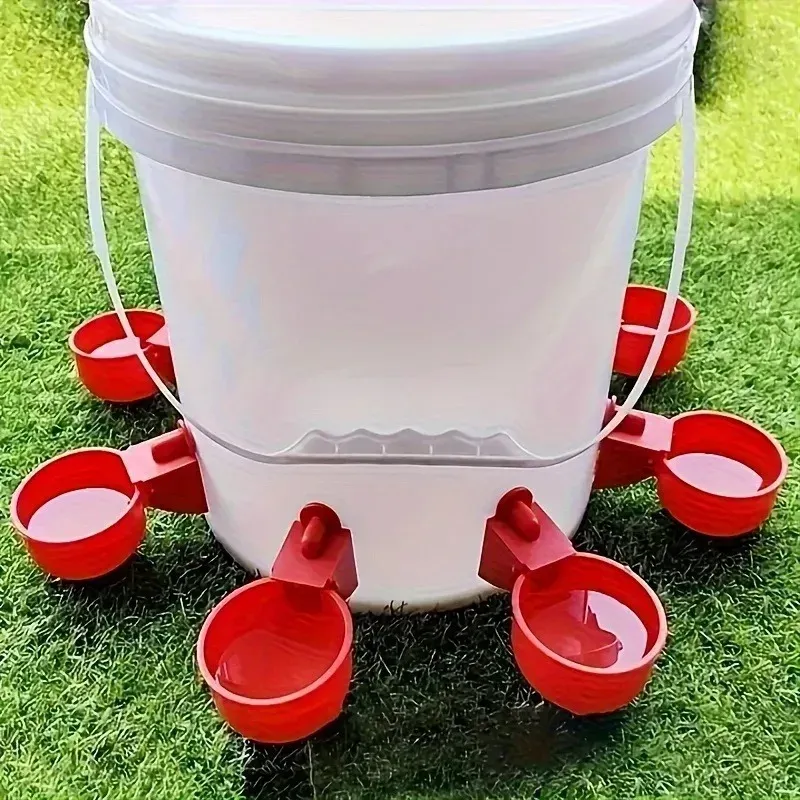 Lot de 2 ou 10 abreuvoirs automatiques pour volailles